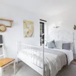 Schlafzimmer zum Garten